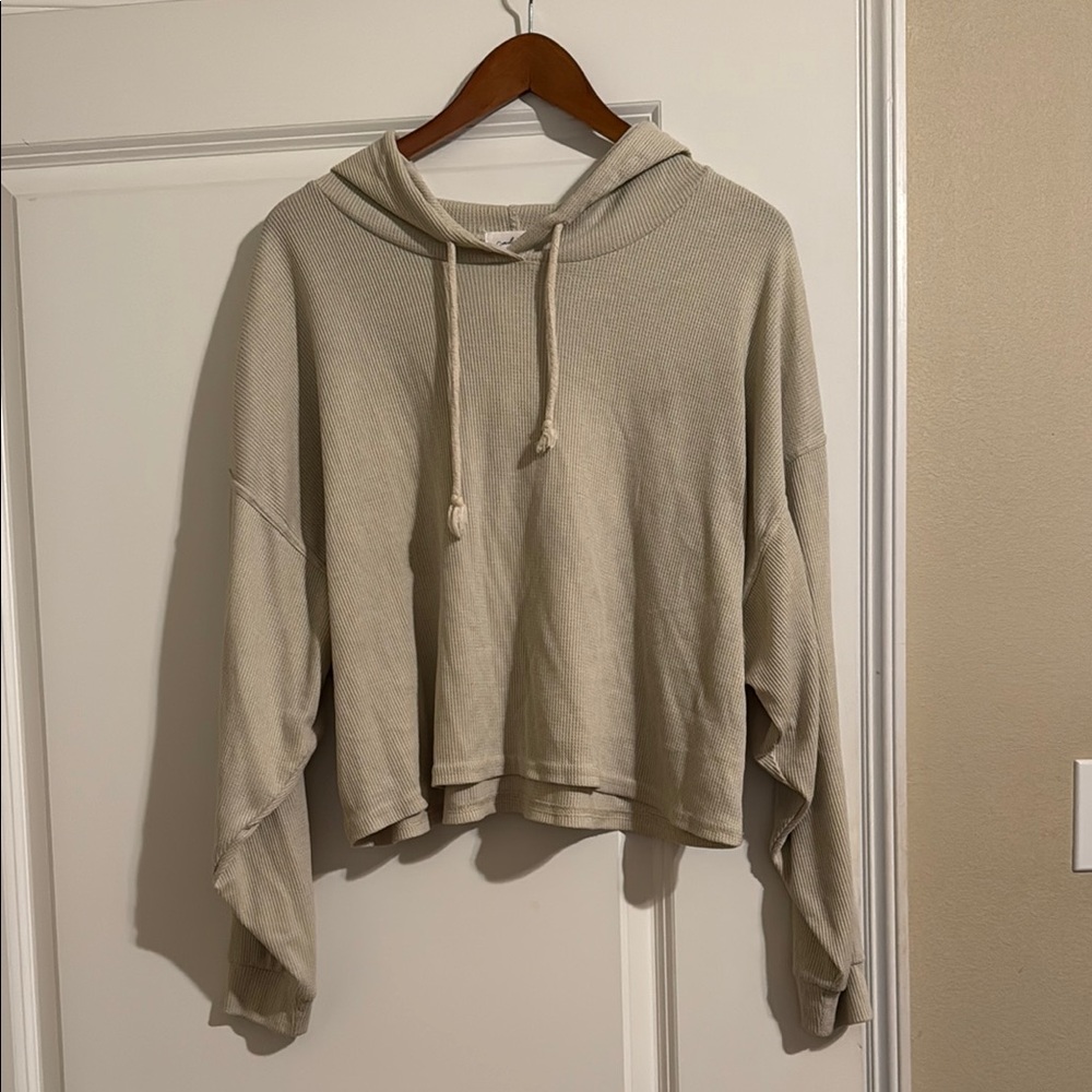 Cozy Beige beach Hoodie for Women